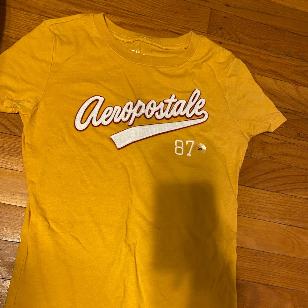 Yellow and red Xs tee from aeropostal